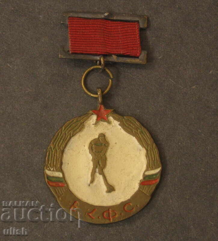 1953 republican championship hockey medal