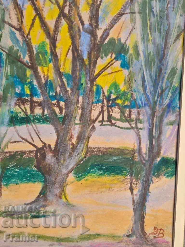 Dimitar Valkanov 1907-1997 Landscape Forest 1970s - 5 Dimitar Valkanov 1907-1997 Landscape Forest 1970s - 5