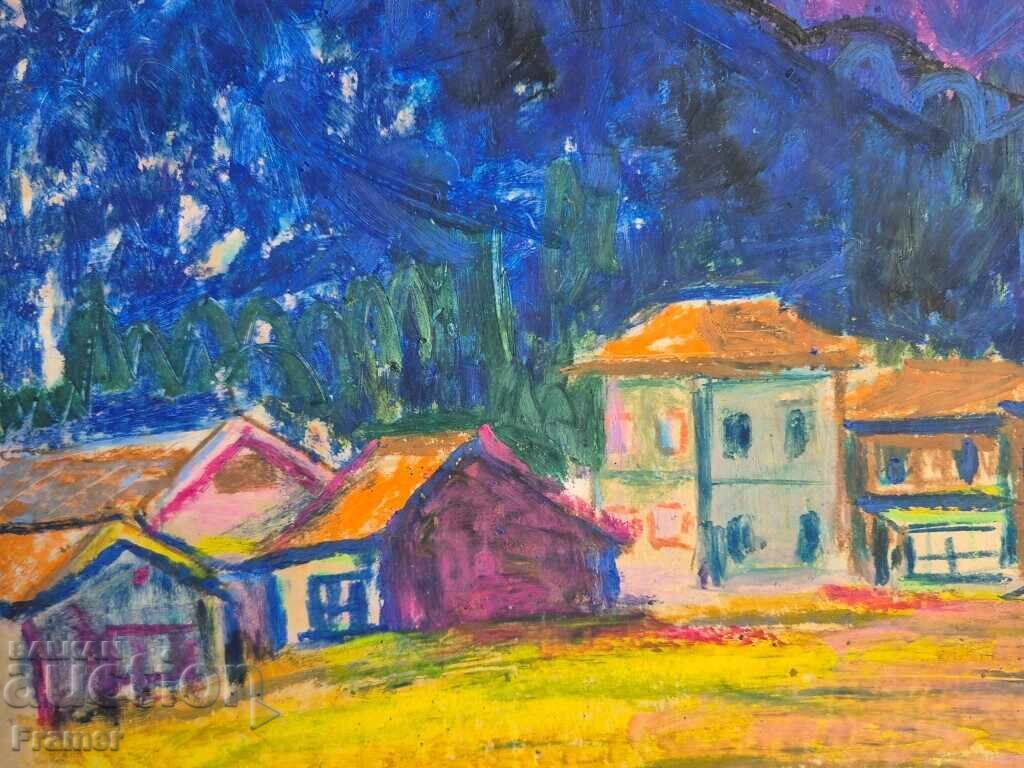 Dimitar Valkanov 1907-1997 Rhodope landscape 1970s - 5 Dimitar Valkanov 1907-1997 Rhodope landscape 1970s - 5
