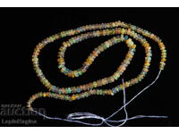 Ethiopian opal necklace 30.5ct 40cm drilled beads #2