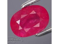 1.43Ct Natural only heated ruby