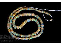 Ethiopian opal strand 38.3ct 40cm drilled beads #10