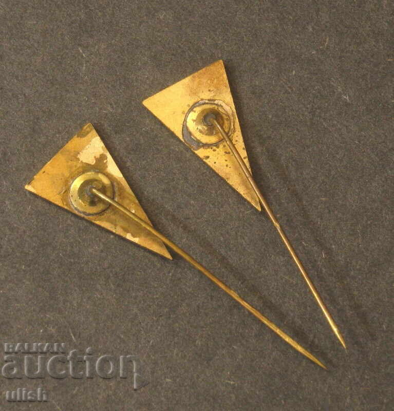 2 pieces Coopexim Poland enamel logo badge with price 6.00 BGN | € 3.07 2 pieces Coopexim Poland enamel logo badge with price 6.00 BGN | € 3.07