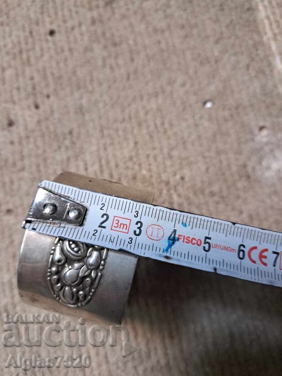 Licitație Suport pentru servetele argintiu/ proba 800/