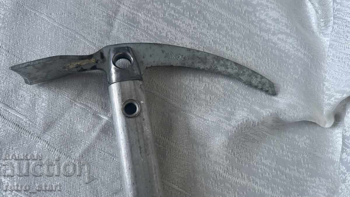 Russian pickaxe from the time of the Sotsa. Russian pickaxe from the time of the Sotsa.