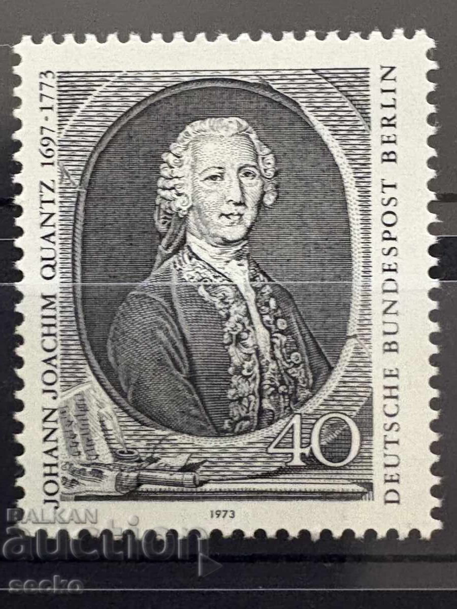 Berlin - 200th anniversary of the death of Johann J. Quantz (1973) - MNH