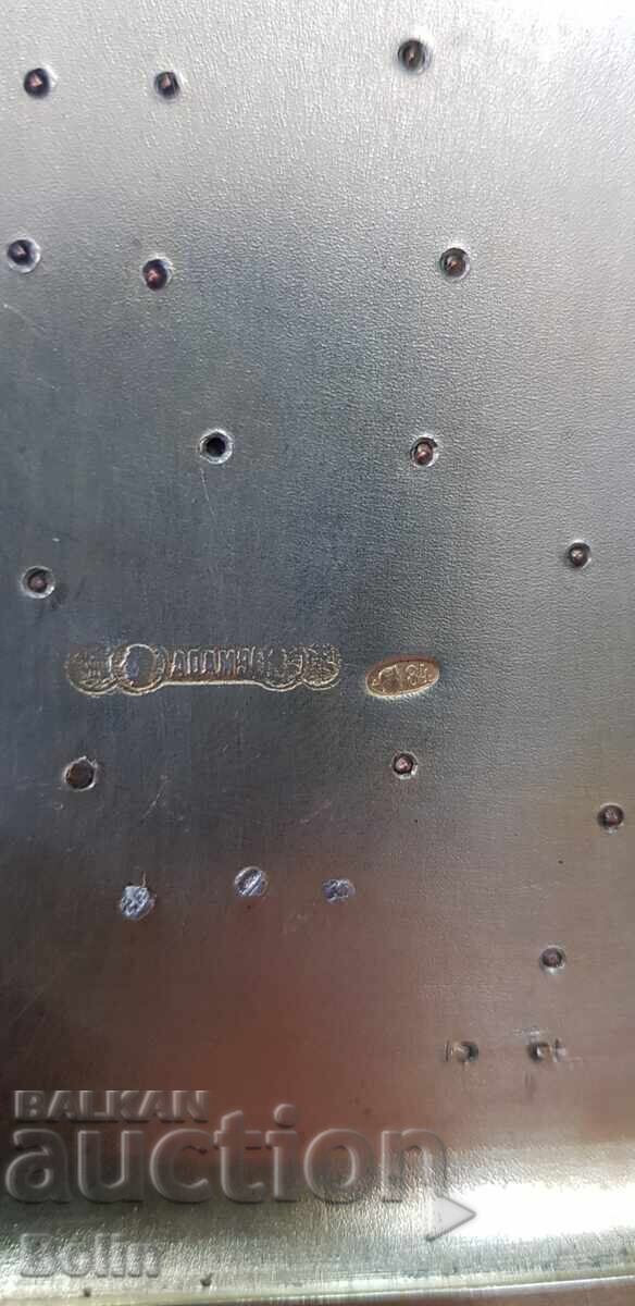 Museum Russian Tsar's Snuffbox 84 pcs. silver, gold, enamel - 8