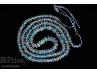 Ethiopian opal 26ct 40cm drilled beads string #19