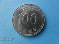 100 Won 2004 South Korea