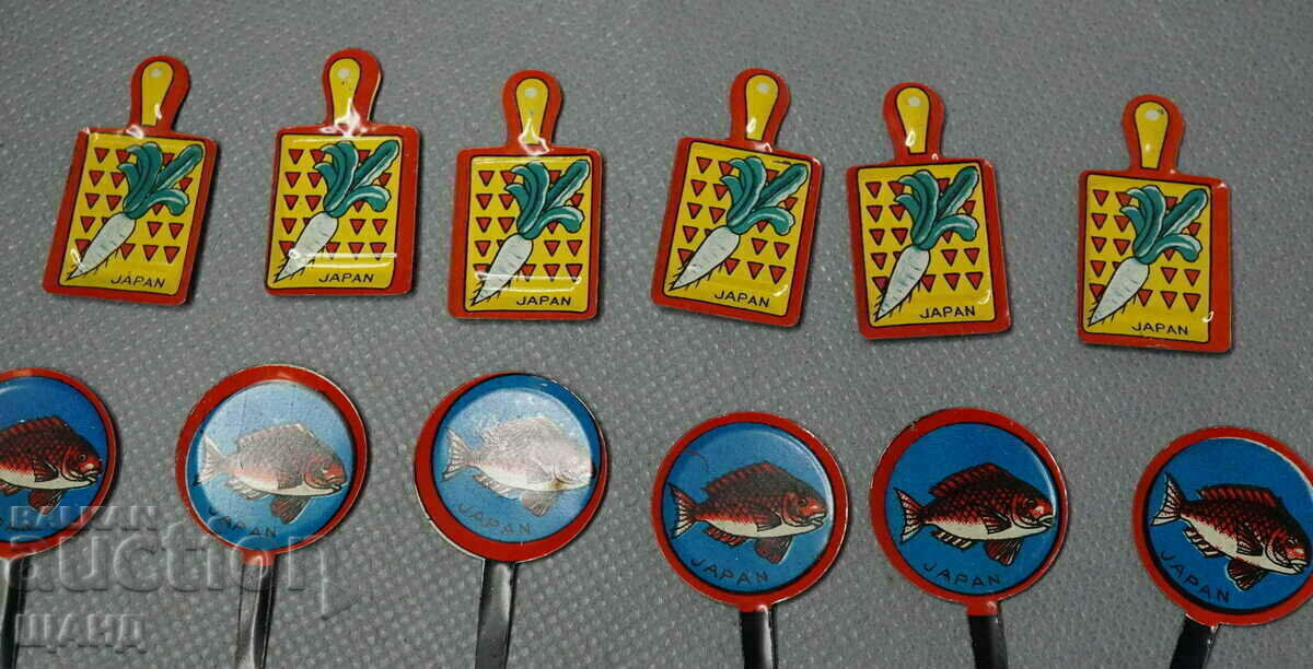 Old Japanese Metal Toys Pans Grater Doll House with price 5.00 BGN | € 2.56