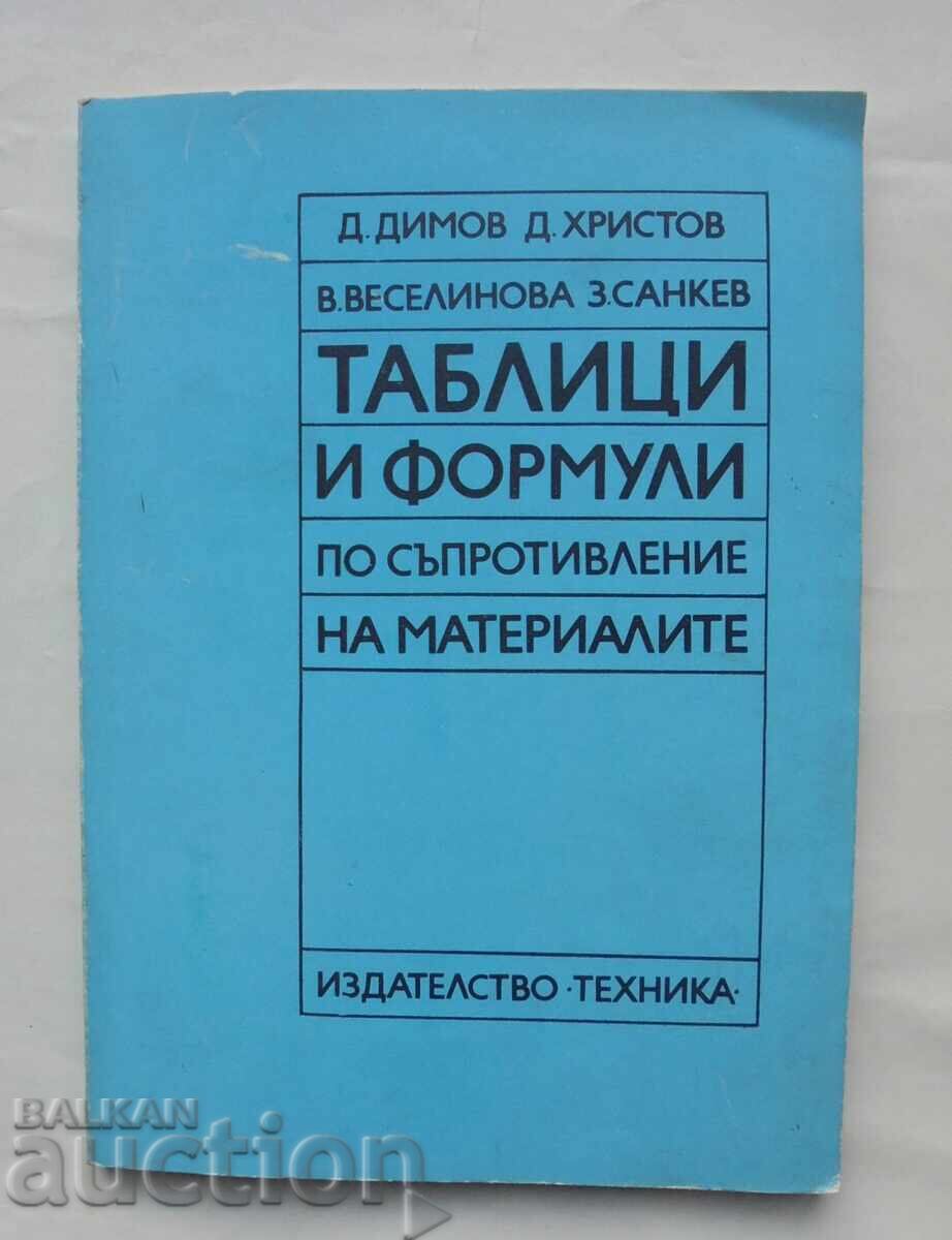 Tables and formulas for resistance of materials 1992