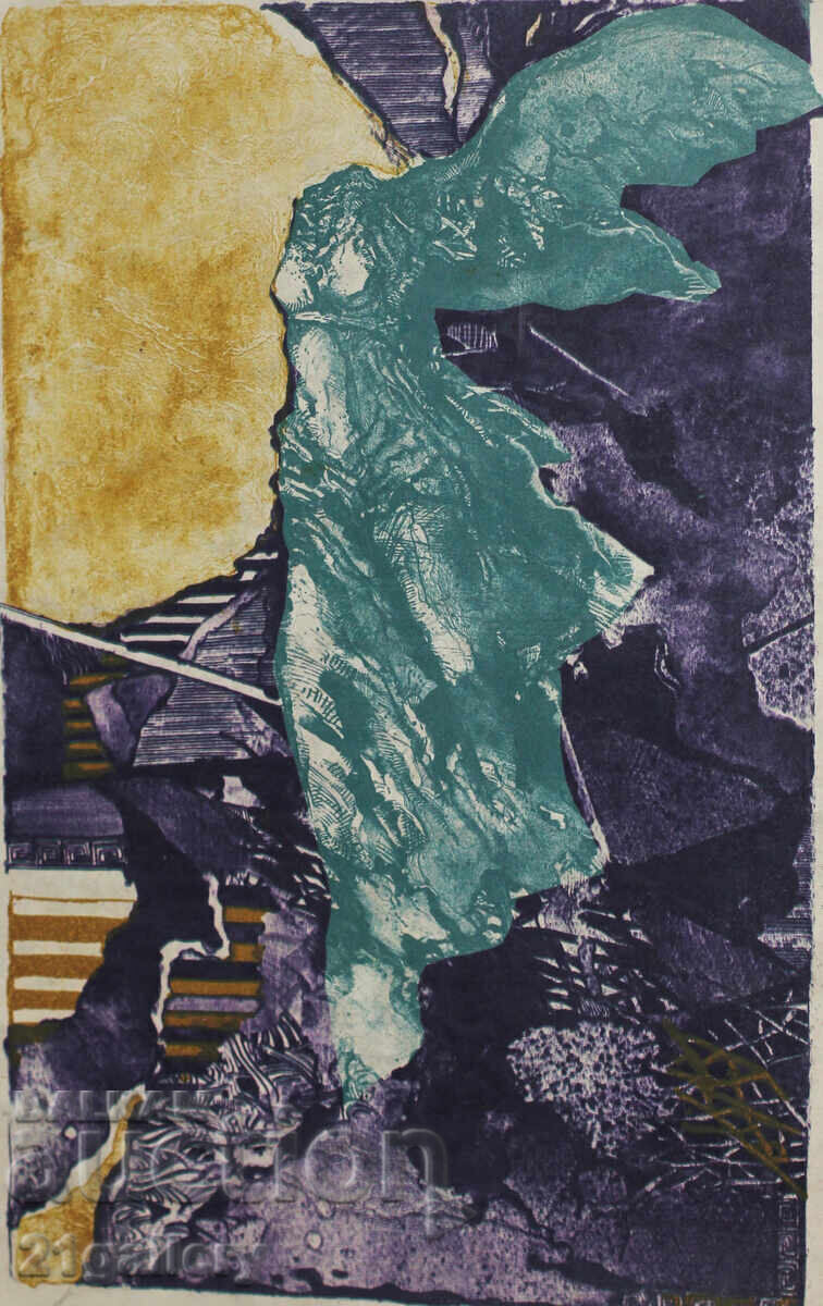Γραφικό Orlin Iliev "Αρχαίο σχέδιο" 1990