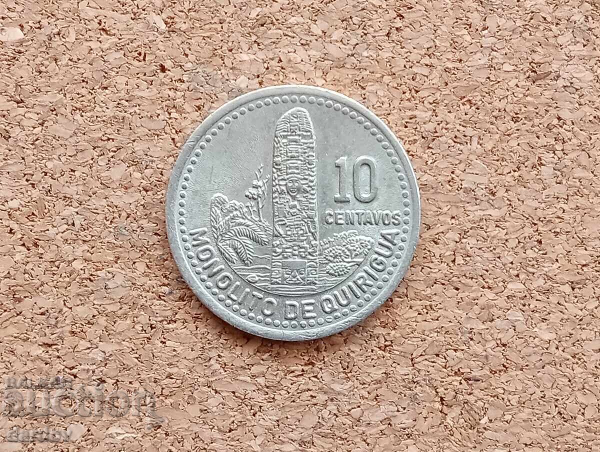 Guatemala 10 centavos 1994 Guatemala 10 centavos 1994