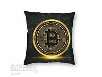 Κάλυμμα μαξιλαριού Bitcoin 30 x 30 cm Bitcoin