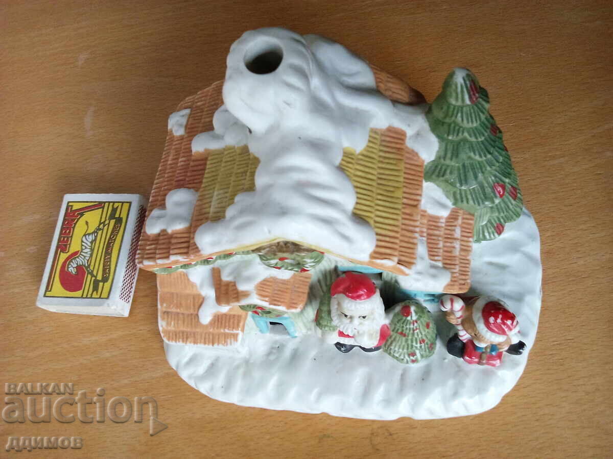 Порцеланова коледна къщичка със свещ - 5 Порцеланова коледна къщичка със свещ - 5