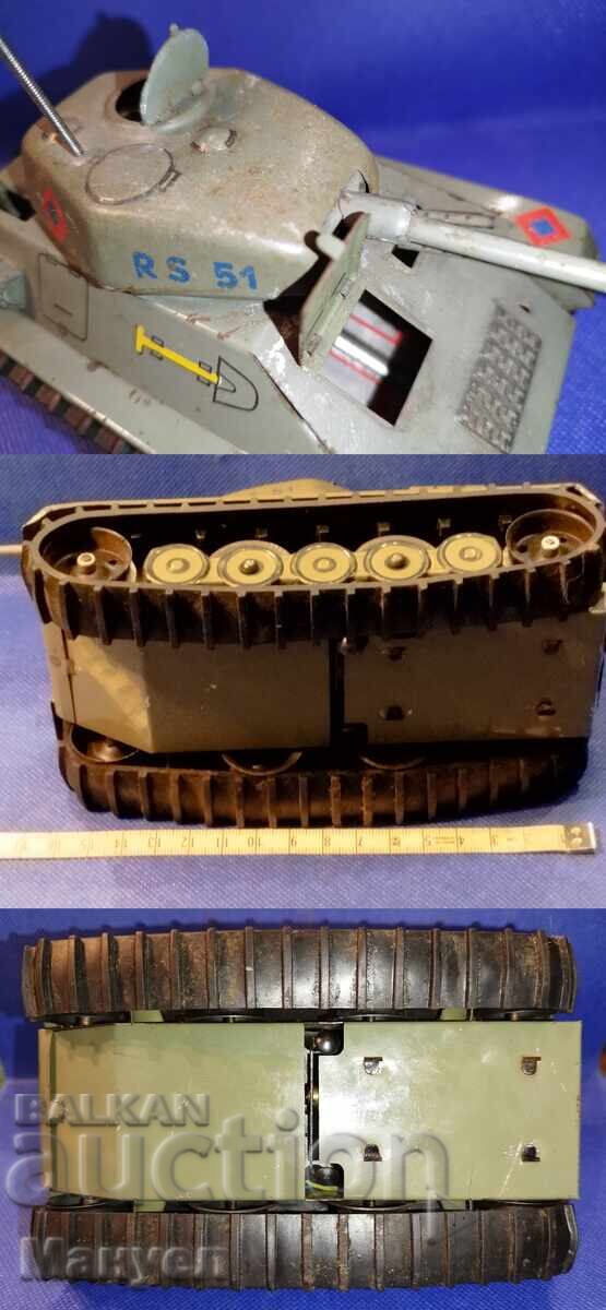 Old model, toy tank RS 51, GDR. - 6 Old model, toy tank RS 51, GDR. - 6