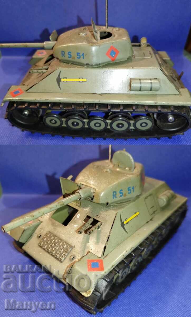 Old model, toy tank RS 51, GDR. - 7 Old model, toy tank RS 51, GDR. - 7