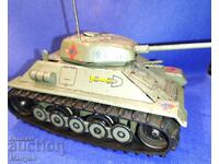 Old model, toy tank RS 51, GDR.