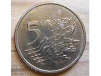 5 groschen 2007 - Poland