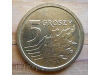 5 groschen 2014 - Poland