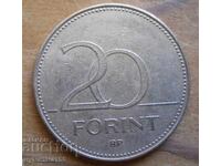 20 forinți 2007 - Ungaria