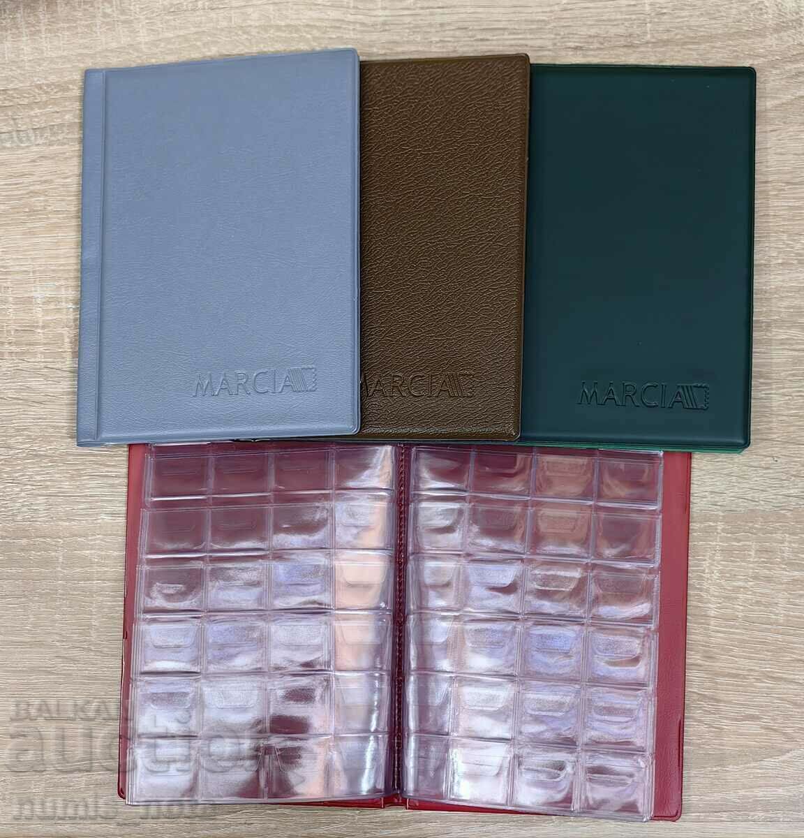 coin folders with pockets - for 192 coins up to 20 mm /c with price 12.00 BGN | € 6.14 coin folders with pockets - for 192 coins up to 20 mm /c with price 12.00 BGN | € 6.14