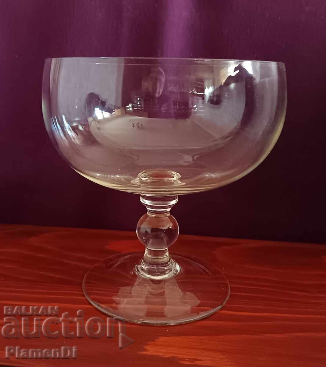 Glass candy box. Glass candy box.