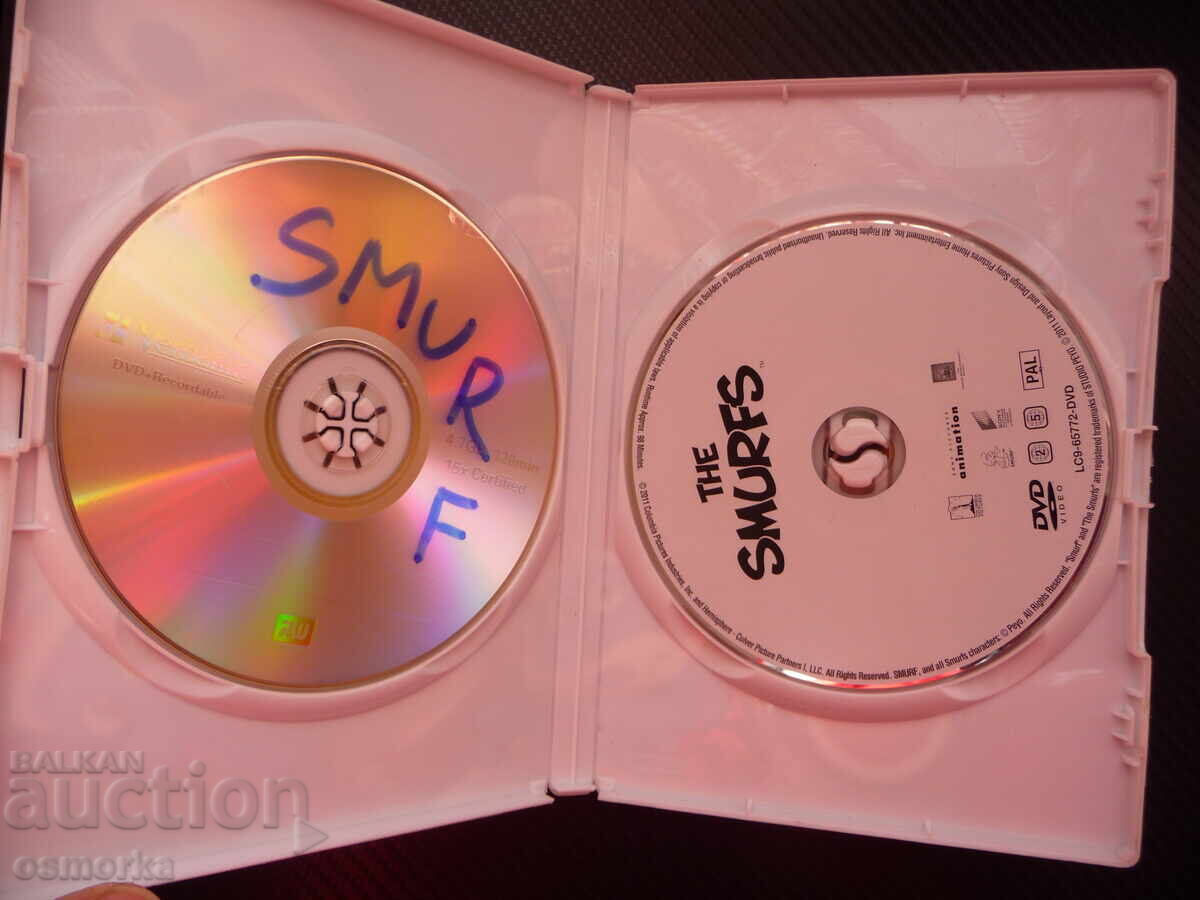 Τα Στρουμφάκια DVD ταινίες Gargamel Smurfette παιδιά με τιμή 2.00 BGN | € 1.02 Τα Στρουμφάκια DVD ταινίες Gargamel Smurfette παιδιά με τιμή 2.00 BGN | € 1.02
