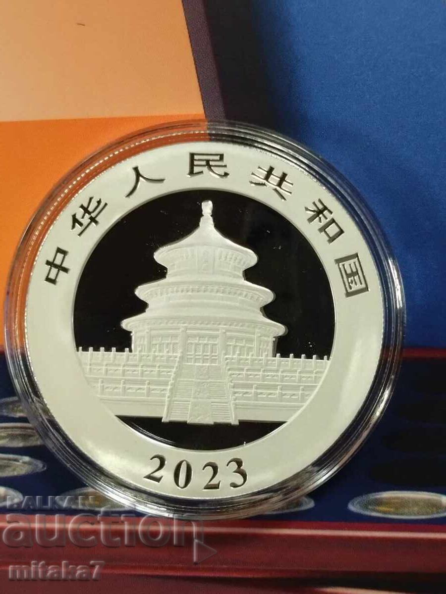 Monedă de argint „Panda chinezească”, 30 g, 2023