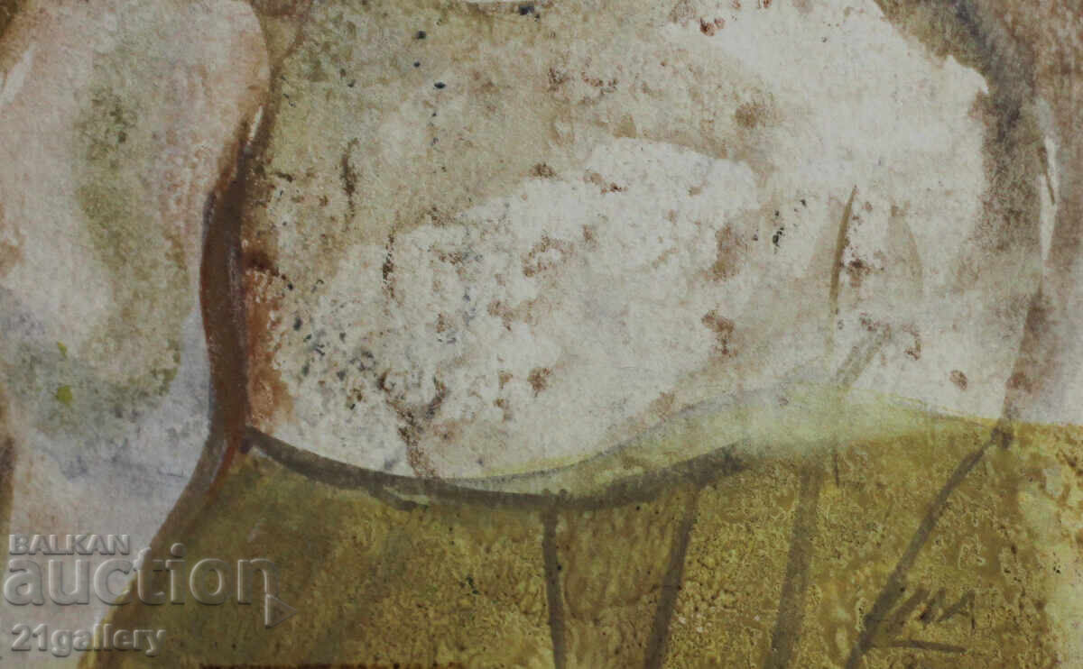 Ο Iliya Rangelov σχεδιάζει μικτές τεχνικές "Bull" 1993. - 7 Ο Iliya Rangelov σχεδιάζει μικτές τεχνικές "Bull" 1993. - 7