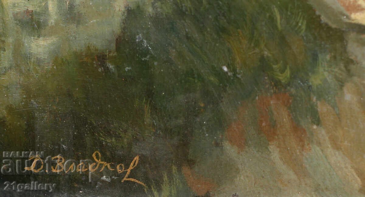 Doncho Vladkov Oil paintings landscape signed - 7 Doncho Vladkov Oil paintings landscape signed - 7