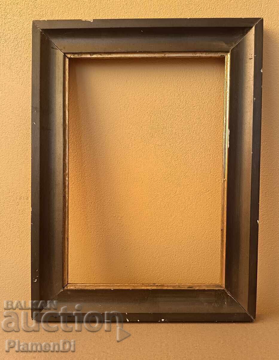 Old wooden frame. Old wooden frame.