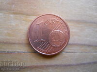 1 cent de euro 2013 - Olanda