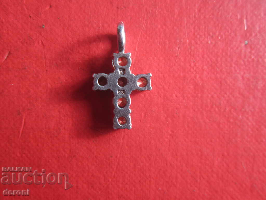 Delivery of Amazing silver cross with stones Delivery of Amazing silver cross with stones