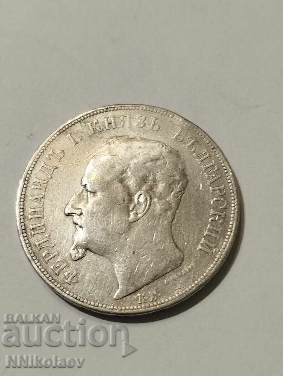 5 leva 1892. Bulgaria - 5 5 leva 1892. Bulgaria - 5