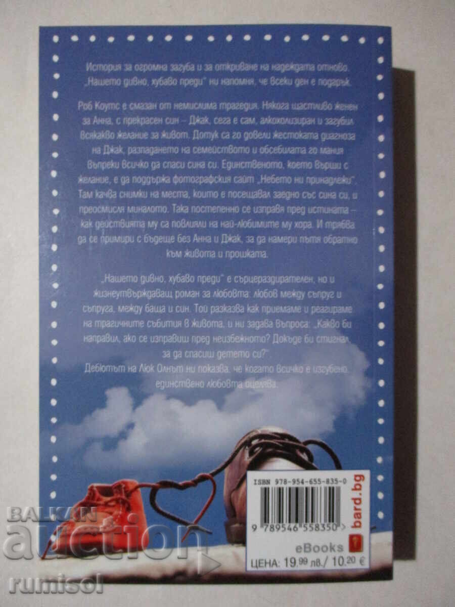 Our wonderful, beautiful before - Luke Allnutt with price 7.39 BGN | € 3.78 Our wonderful, beautiful before - Luke Allnutt with price 7.39 BGN | € 3.78