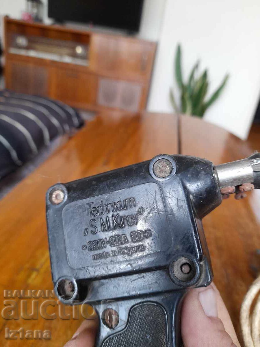 Auction Old induction soldering iron Auction Old induction soldering iron