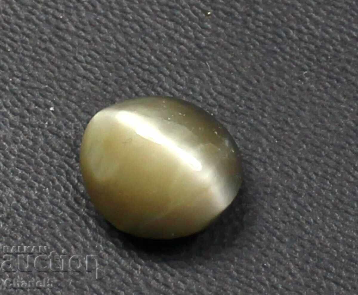 ΦΥΣΙΚΟ «ΜΑΤΙ ΓΑΤΑΣ» ΧΡΥΣΟΒΕΡΥΛΟΣ - 1,00 ct (471)