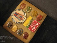 Czechoslovakia sign old badge collection 11 pieces