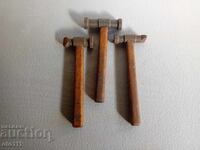 TIN HAMMER, HAMMERS - 3 pieces