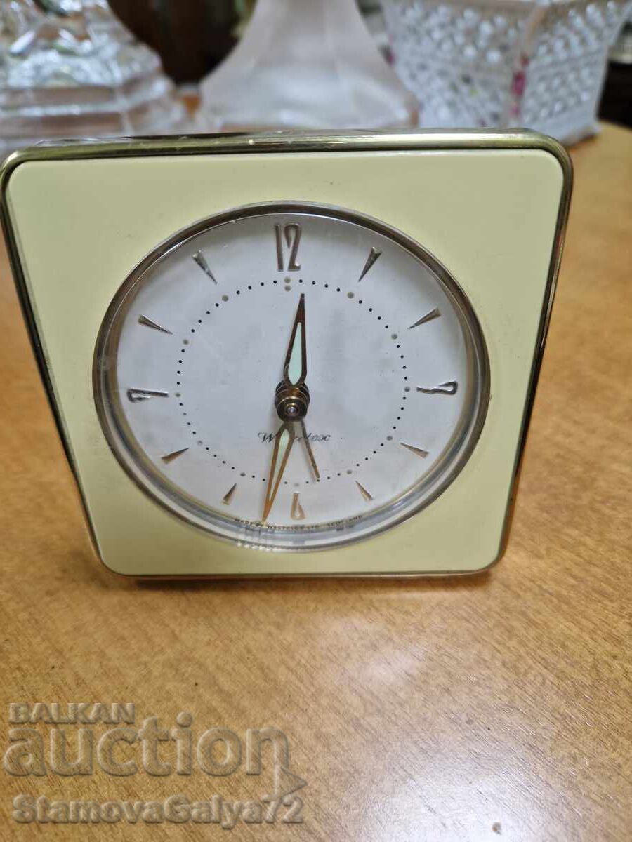 Auction Rare antique Scottish Westclox alarm clock Auction Rare antique Scottish Westclox alarm clock