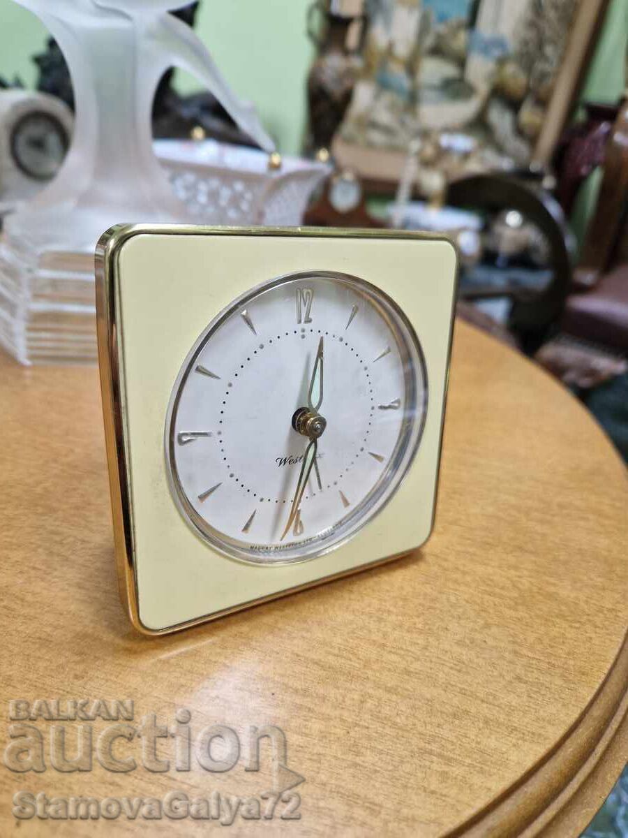 Παράδοση Σπάνιο αντίκα σκωτσέζικο ξυπνητήρι Westclox