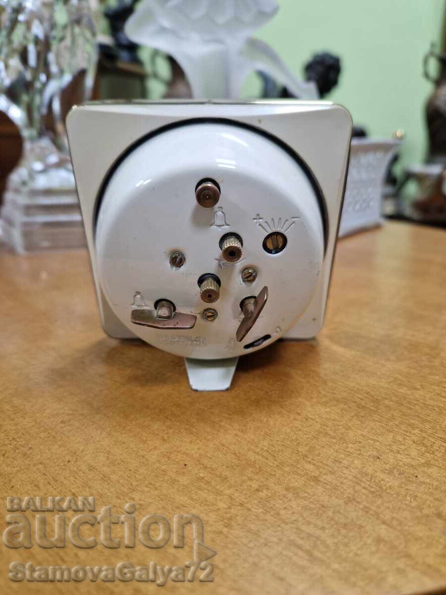 Rare antique Scottish Westclox alarm clock - 6 Rare antique Scottish Westclox alarm clock - 6