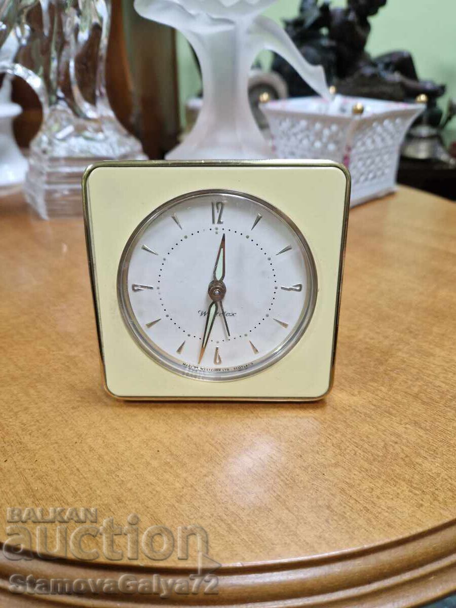 Rare antique Scottish Westclox alarm clock Rare antique Scottish Westclox alarm clock
