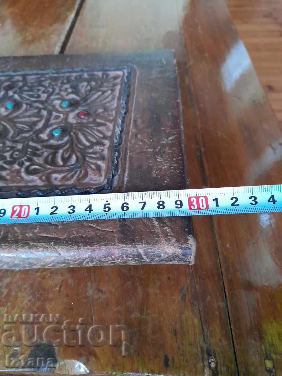 Old leather folder - 5 Old leather folder - 5