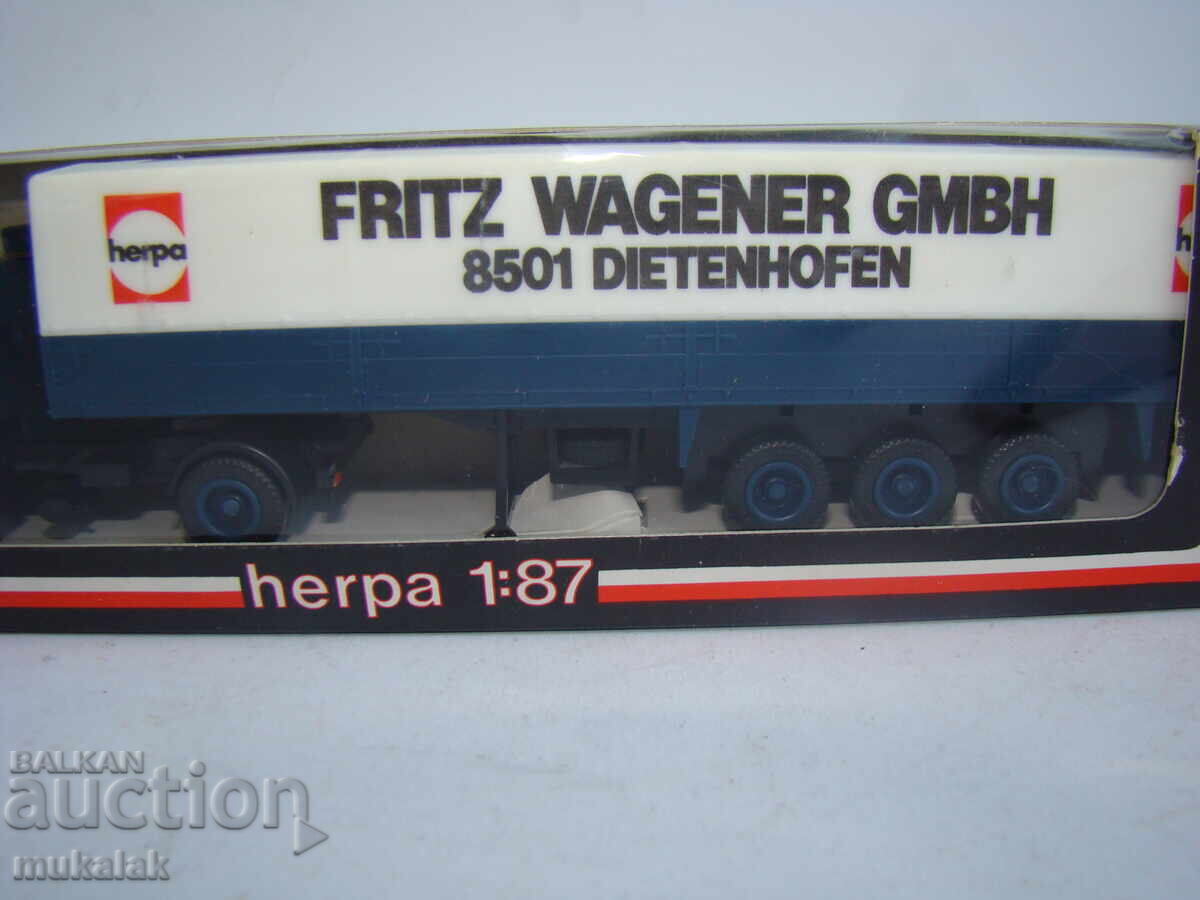 Auction HERPA H0 1/87 VOLVO TRUCK MODEL TIRE TOY Auction HERPA H0 1/87 VOLVO TRUCK MODEL TIRE TOY