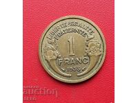 Franța-1 franc 1938