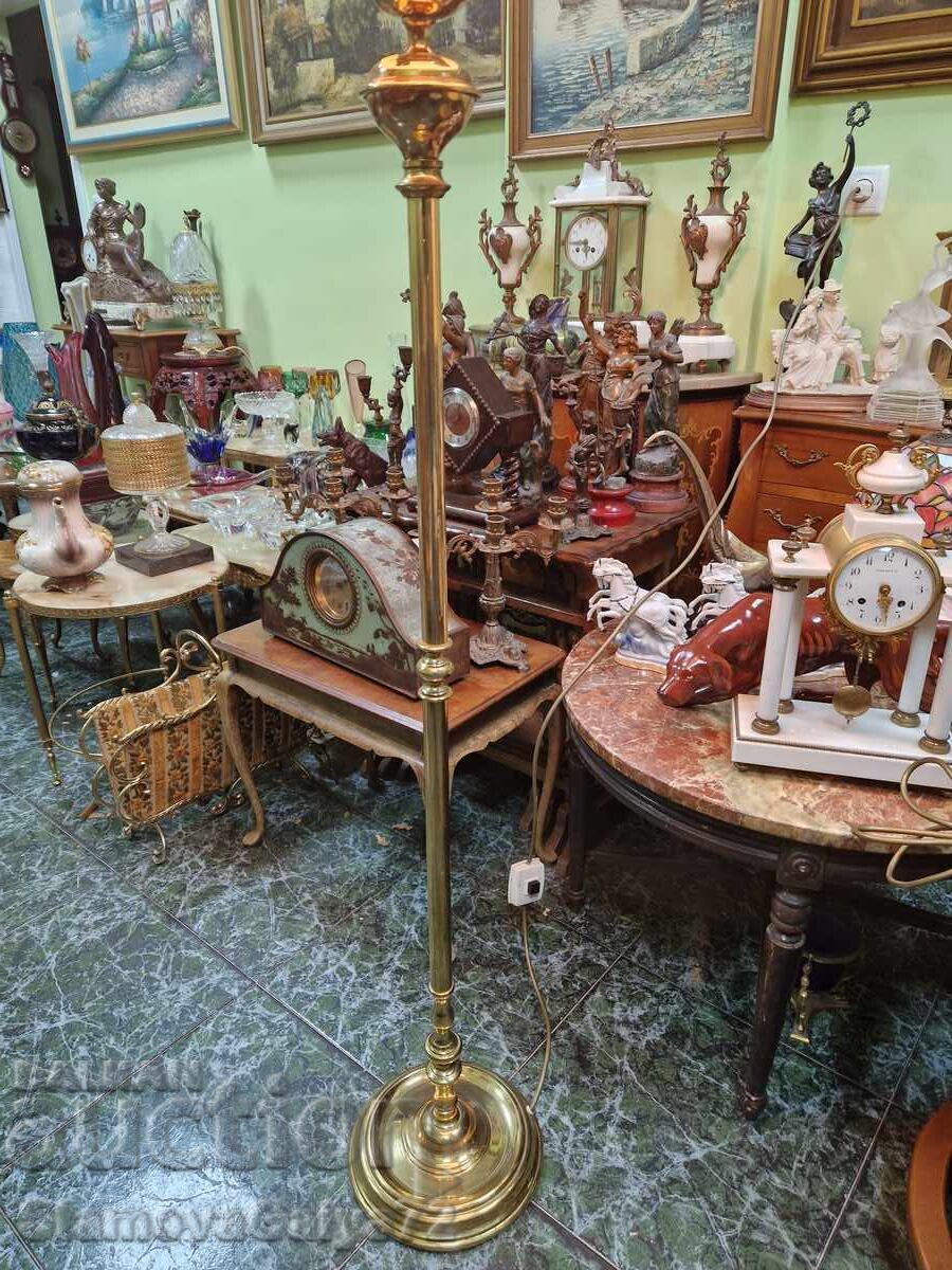 Красива антикварна английска подова лампа - 5 Красива антикварна английска подова лампа - 5