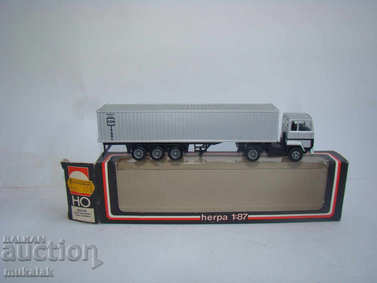 HERPA H0 1/87 FORD TRUCK MODEL TRUCK TOY TROLLEY - 5