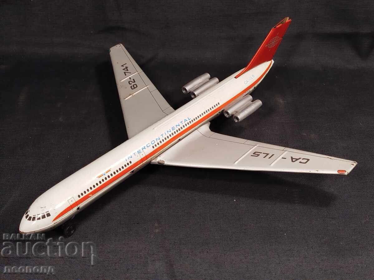 BZC OLD RETRO SOC GDR TIN TOY PLANE